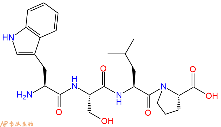 专肽生物产品H2N-Trp-Ser-Leu-Pro-COOH