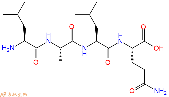 专肽生物产品H2N-Leu-Ala-Leu-Gln-COOH