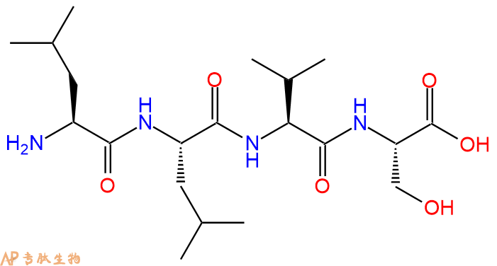 专肽生物产品H2N-Leu-Leu-Val-Ser-COOH
