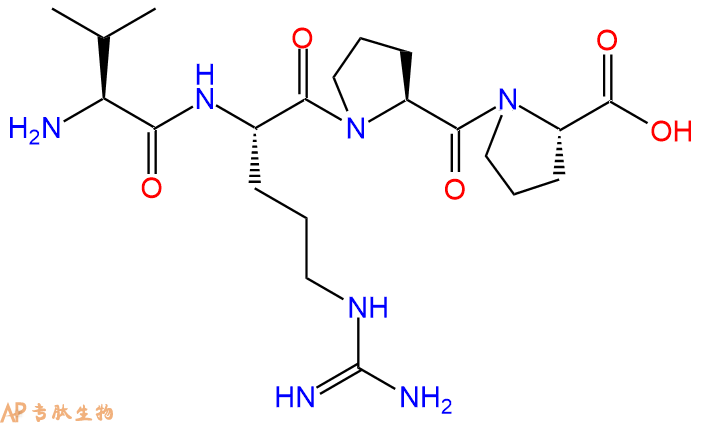专肽生物产品H2N-Val-Arg-Pro-Pro-COOH