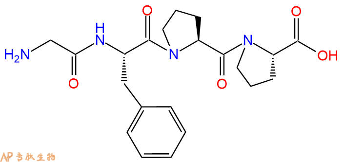 专肽生物产品H2N-Gly-Phe-Pro-Pro-COOH