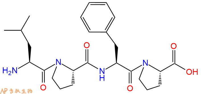 专肽生物产品H2N-Leu-Pro-Phe-Pro-COOH