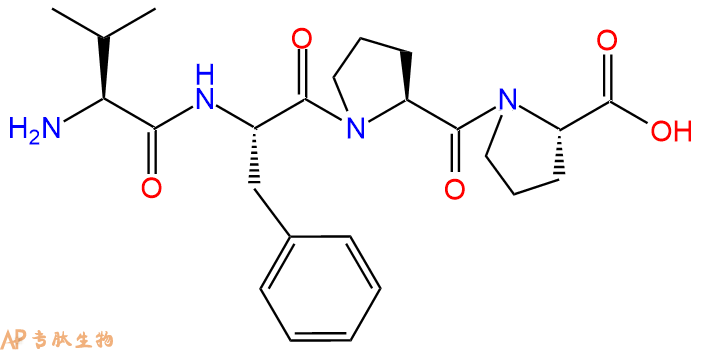 专肽生物产品H2N-Val-Phe-Pro-Pro-COOH