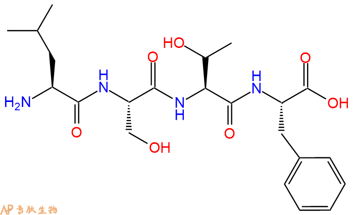 专肽生物产品H2N-Leu-Ser-Thr-Phe-COOH