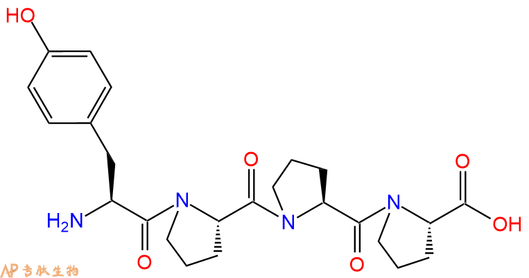 专肽生物产品H2N-Tyr-Pro-Pro-Pro-COOH