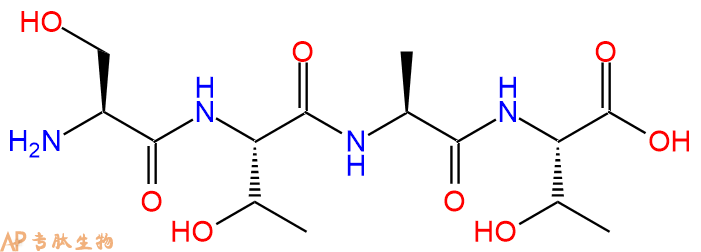 专肽生物产品H2N-Ser-Thr-Ala-Thr-COOH