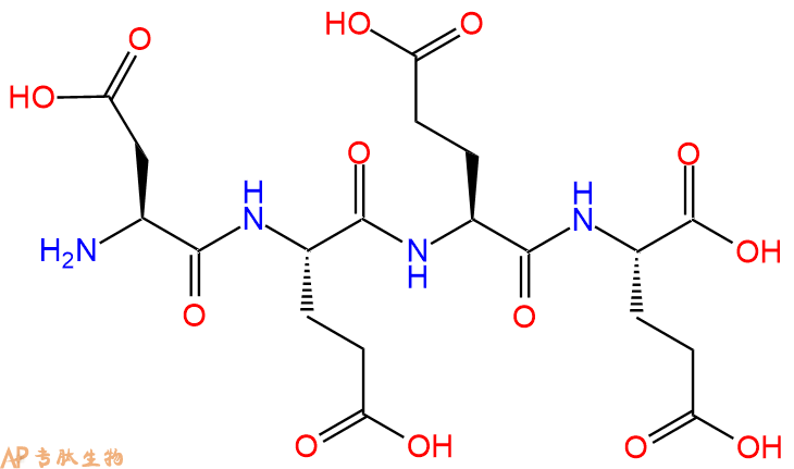 专肽生物产品H2N-Asp-Glu-Glu-Glu-COOH
