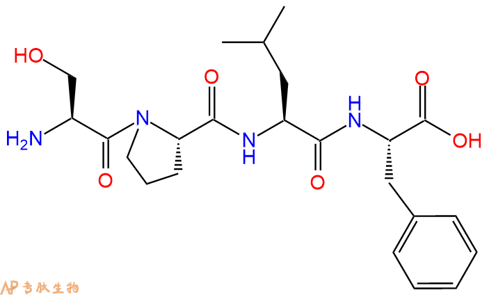 专肽生物产品H2N-Ser-Pro-Leu-Phe-COOH