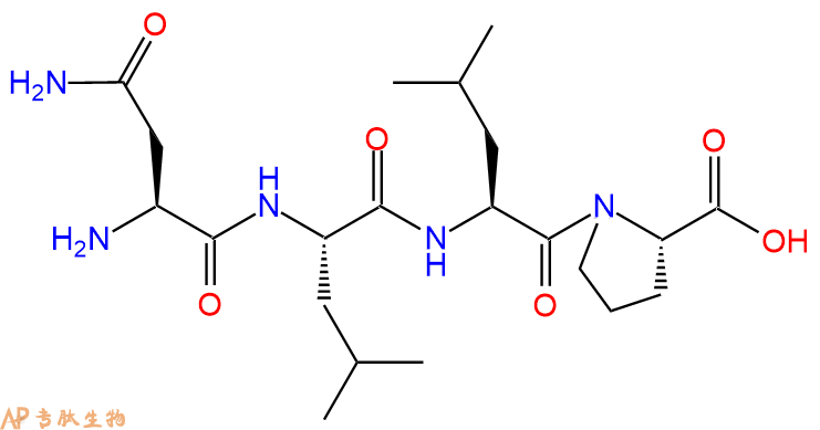 专肽生物产品H2N-Asn-Leu-Leu-Pro-COOH