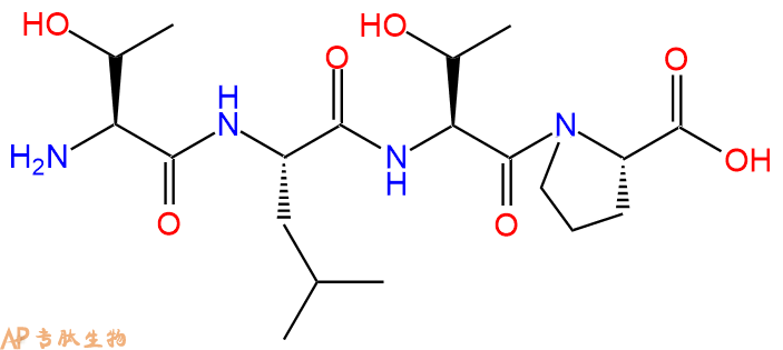专肽生物产品H2N-Thr-Leu-Thr-Pro-COOH