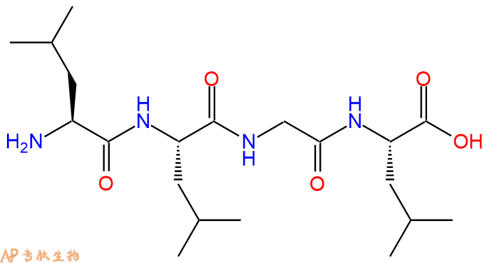 专肽生物产品H2N-Leu-Leu-Gly-Leu-COOH