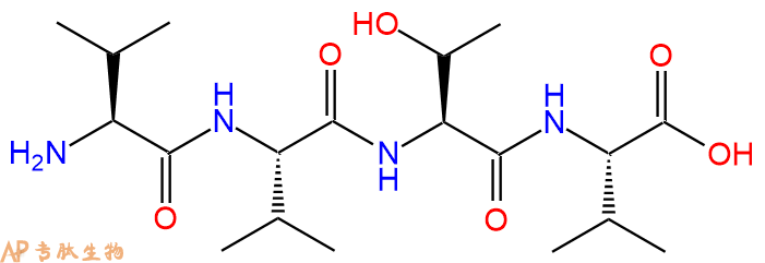 专肽生物产品H2N-Val-Val-Thr-Val-COOH