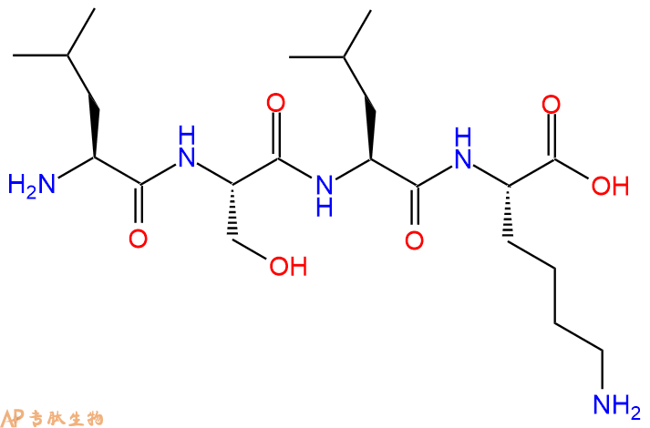 专肽生物产品H2N-Leu-Ser-Leu-Lys-COOH