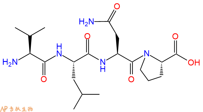 专肽生物产品H2N-Val-Leu-Asn-Pro-COOH