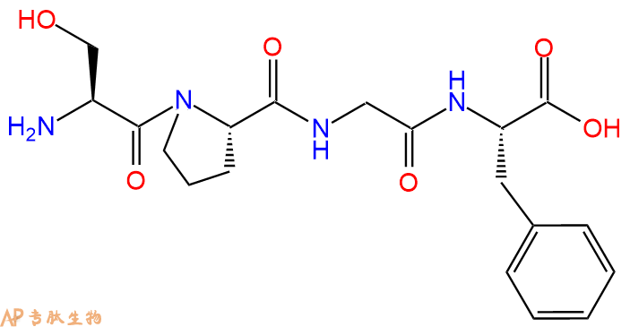 专肽生物产品H2N-Ser-Pro-Gly-Phe-COOH