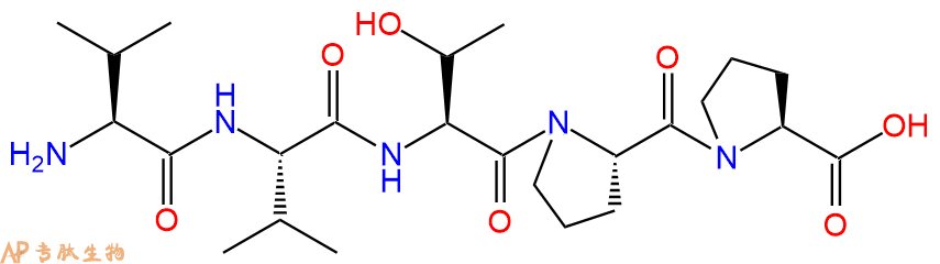 专肽生物产品H2N-Val-Val-Thr-Pro-Pro-COOH