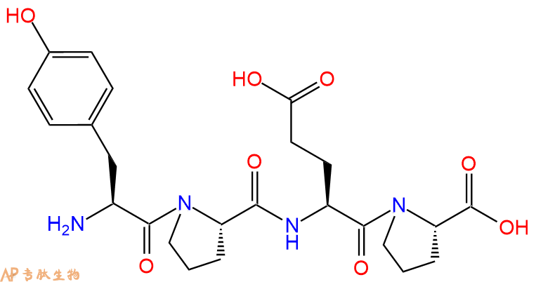 专肽生物产品H2N-Tyr-Pro-Glu-Pro-COOH