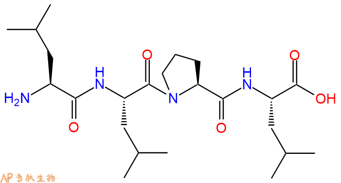 专肽生物产品H2N-Leu-Leu-Pro-Leu-COOH