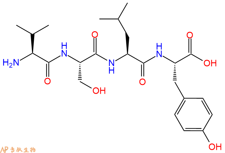 专肽生物产品H2N-Val-Ser-Leu-Tyr-COOH