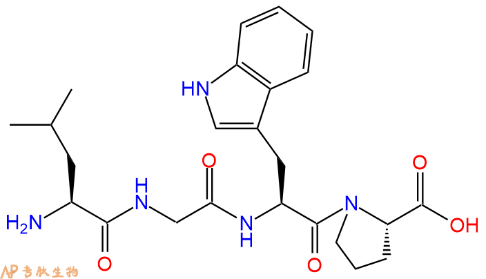 专肽生物产品H2N-Leu-Gly-Trp-Pro-COOH