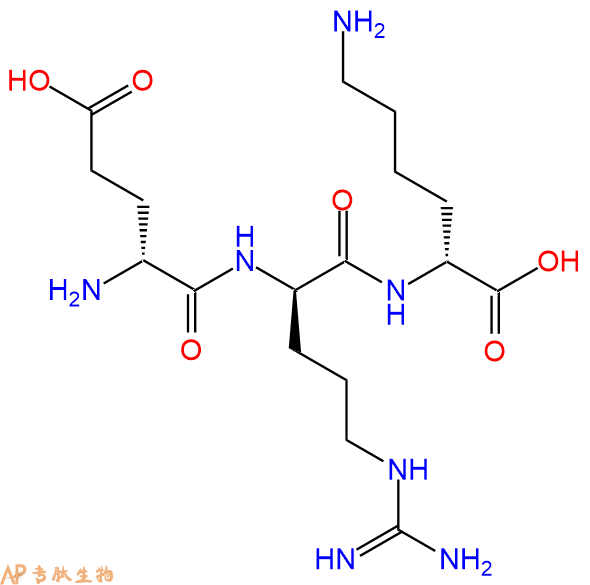 专肽生物产品H2N-DGlu-DArg-DLys-COOH