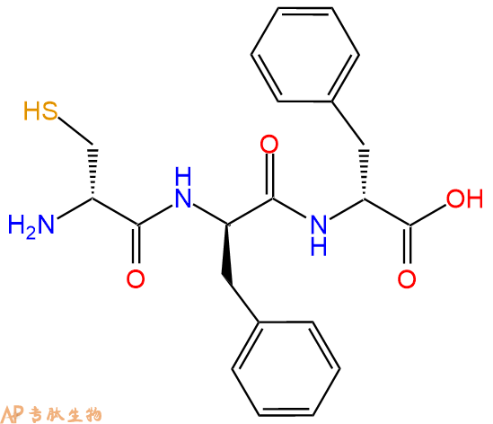 专肽生物产品H2N-DCys-DPhe-DPhe-COOH