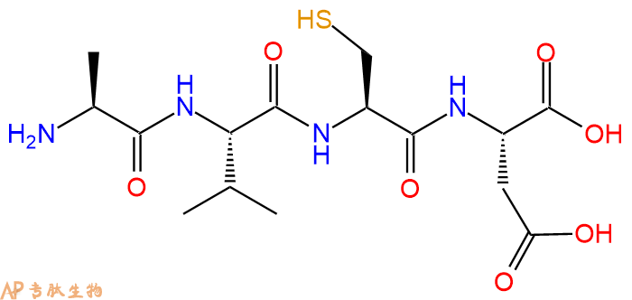 专肽生物产品H2N-Ala-Val-Cys-Asp-COOH