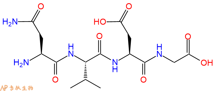 专肽生物产品H2N-Asn-Val-Asp-Gly-COOH