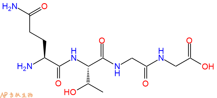 专肽生物产品H2N-Gln-Thr-Gly-Gly-COOH
