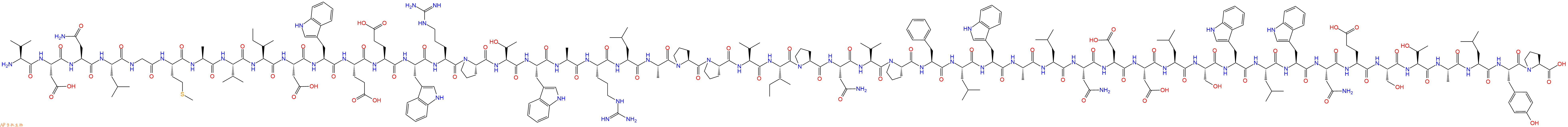 专肽生物产品H2N-Val-Asp-Asn-Leu-Gly-Met-Ala-Val-Ile-Asp-Trp-Glu-Glu-Trp-Arg-Pro-Thr-Trp-Ala-Arg-Leu-Ala-Pro-Pro-Val-Ile-Pro-Asn-Val-Pro-Phe-Leu-Trp-Ala-Leu-Asn-Asp-Asp-Leu-Ser-Trp-Leu-Trp-Asn-Glu-Ser-Thr-Ala-Leu-Tyr-Pro-COOH