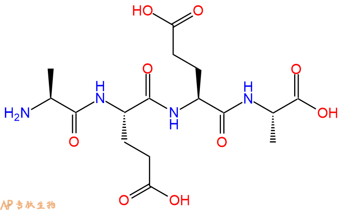 专肽生物产品H2N-Ala-Glu-Glu-Ala-COOH