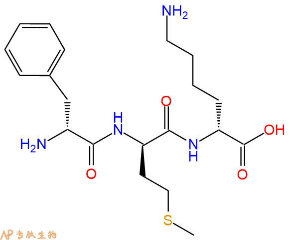 专肽生物产品H2N-DPhe-DMet-DLys-COOH
