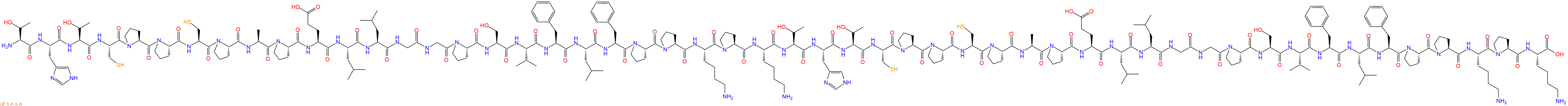 专肽生物产品H2N-Thr-His-Thr-Cys-Pro-Pro-Cys-Pro-Ala-Pro-Glu-Leu-Leu-Gly-Gly-Pro-Ser-Val-Phe-Leu-Phe-Pro-Pro-Lys-Pro-Lys-Thr-His-Thr-Cys-Pro-Pro-Cys-Pro-Ala-Pro-Glu-Leu-Leu-Gly-Gly-Pro-Ser-Val-Phe-Leu-Phe-Pro-Pro-Lys-Pro-Lys-COOH
