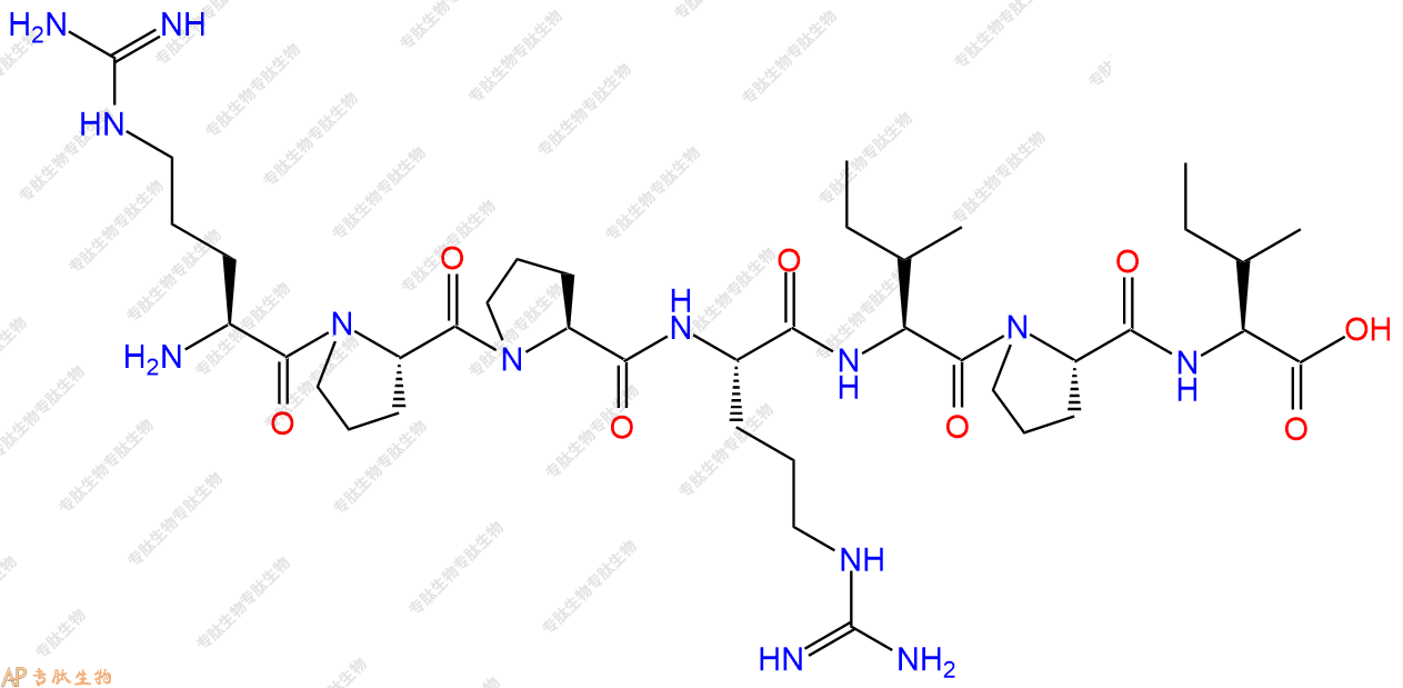 专肽生物产品H2N-Arg-Pro-Pro-Arg-Ile-Pro-Ile-COOH