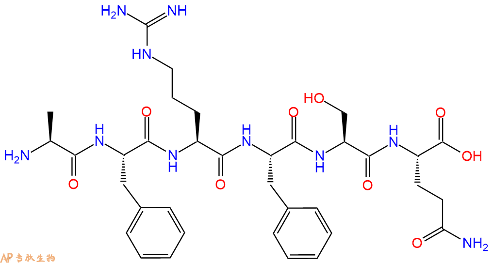 专肽生物产品激肽释放酶（KLK）底物, Kallikrein 6 substrate的无标记肽段