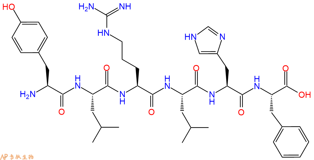 专肽生物产品血管紧张素转换酶(ace)抑制肽 YLRLHF