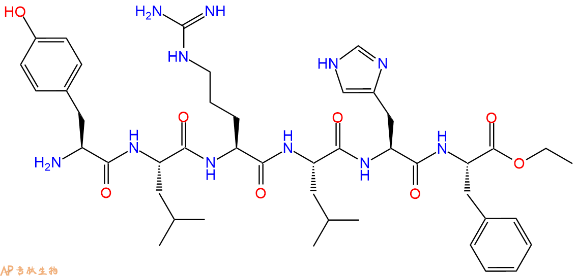 专肽生物产品血管紧张素转换酶(ace)抑制肽乙酯化、YLRLHF-OEt