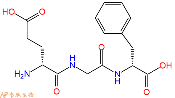 专肽生物产品H2N-DGlu-Gly-DPhe-COOH