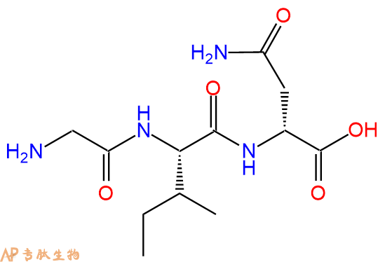 专肽生物产品H2N-Gly-Ile-DAsn-COOH