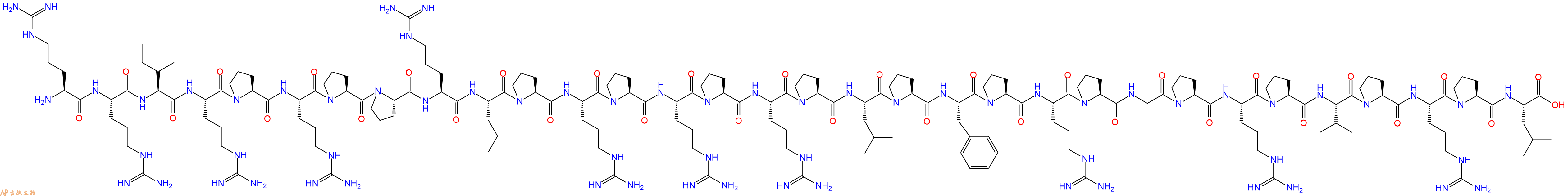 专肽生物产品H2N-Arg-Arg-Ile-Arg-Pro-Arg-Pro-Pro-Arg-Leu-Pro-Arg-Pro-Arg-Pro-Arg-Pro-Leu-Pro-Phe-Pro-Arg-Pro-Gly-Pro-Arg-Pro-Ile-Pro-Arg-Pro-Leu-COOH