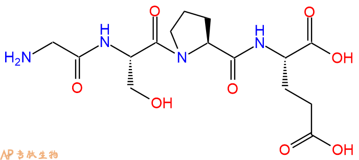 专肽生物产品H2N-Gly-Ser-Pro-Glu-COOH