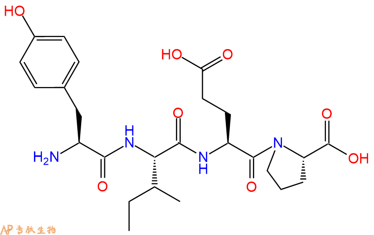 专肽生物产品H2N-Tyr-Ile-Glu-Pro-COOH