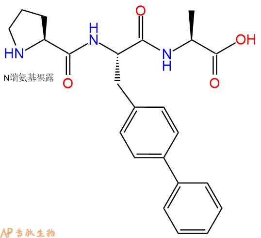 专肽生物产品H2N-Pro-Bip-Ala-COOH