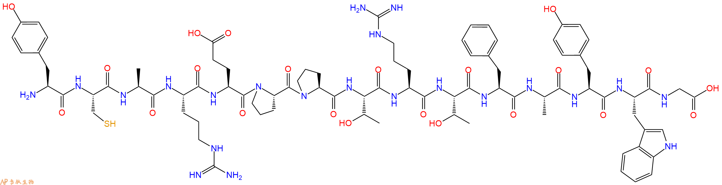 专肽生物产品低糖基化黏蛋白-1抗原（uMUC-1）靶向肽：EPPT1