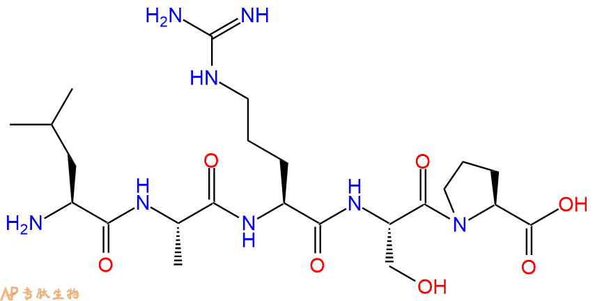 专肽生物产品H2N-Leu-Ala-Arg-Ser-Pro-COOH