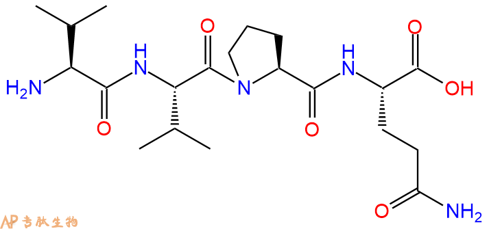 专肽生物产品H2N-Val-Val-Pro-Gln-COOH