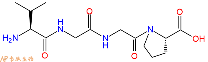 专肽生物产品H2N-Val-Gly-Gly-Pro-COOH