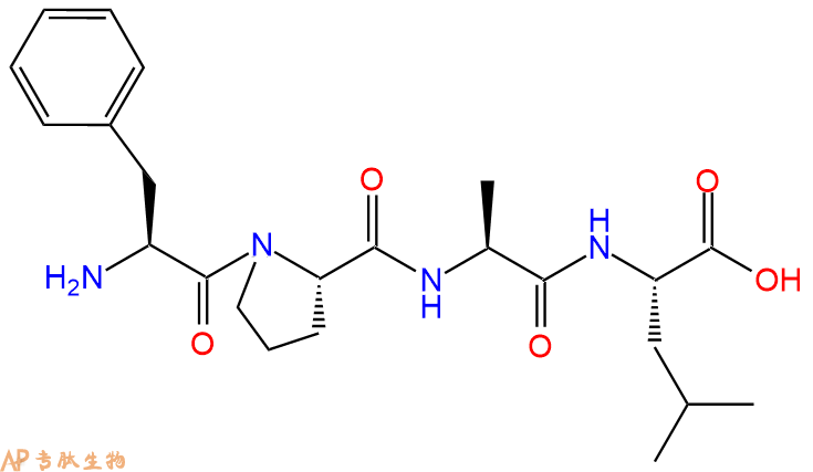 专肽生物产品H2N-Phe-Pro-Ala-Leu-COOH