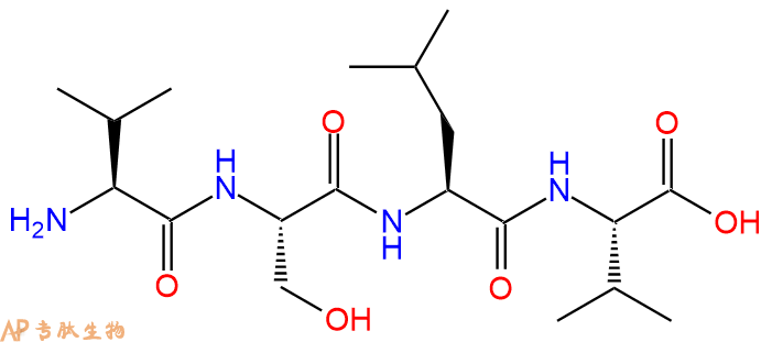 专肽生物产品H2N-Val-Ser-Leu-Val-COOH