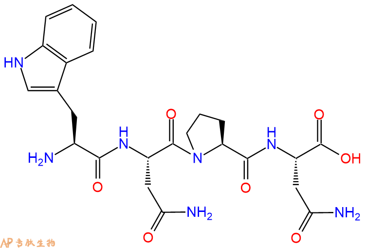 专肽生物产品H2N-Trp-Asn-Pro-Asn-COOH